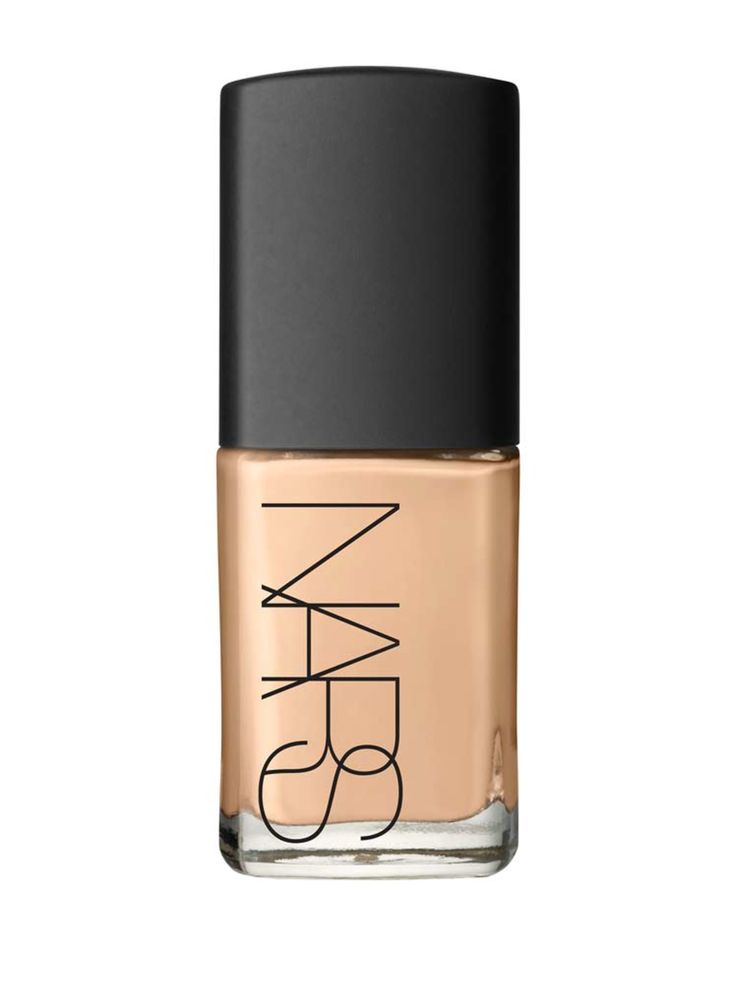 Nars Foundation, A hydrating liquid foundation that delivers sheer to medium coverage with a naturally radiant finish.