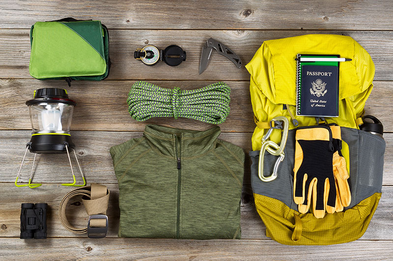 "Emergency and safety items for winter vacation include a compact first aid kit, multi-tool, thermal blanket, and a flashlight. These essentials ensure preparedness for unexpected situations, keeping you safe and secure during your winter adventure."