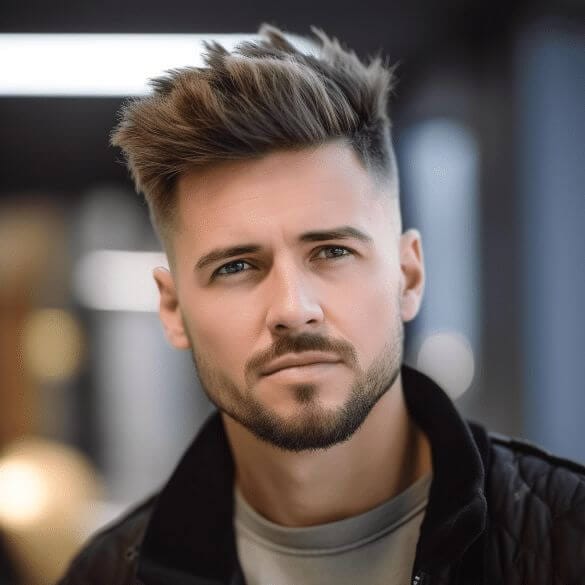 Feature image showing a stylish quiff hairstyle for men, highlighting volume and flair with a modern twist. This look exemplifies 'Hairstyles for Men' by combining height and texture for a trendy, sophisticated appeal.